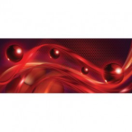 Panoramatická fototapeta - FT3446 - 3D gule – červené