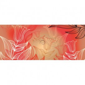 Panoramatická fototapeta - PA0051 - Farebné kvety