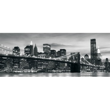 Panoramatická fototapeta - PA0060 - Čiernobiely New York