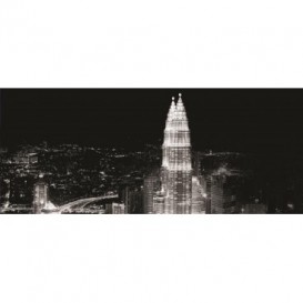 Panoramatická fototapeta - PA0086 - Nočné mesto