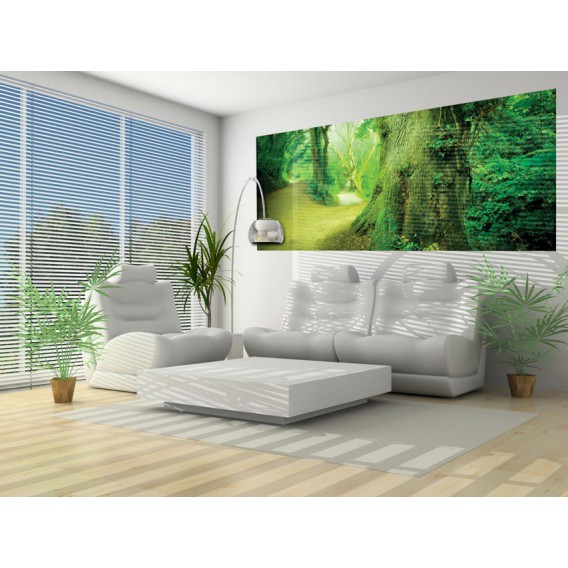 Panoramatická fototapeta - PA0088 - Zelený strom