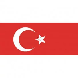 Panoramatická fototapeta - PA0136 - Turecká vlajka