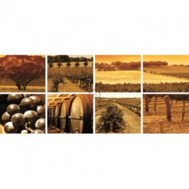 Panoramatická fototapeta - PA0152 - Mozaika víno