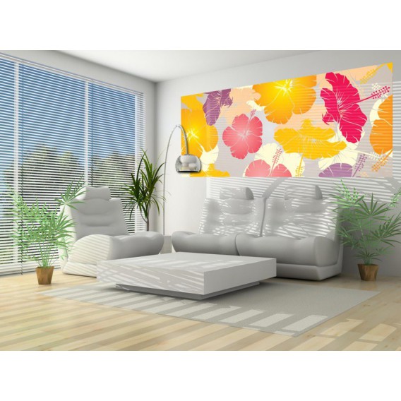 Panoramatická fototapeta - PA0192 - Farebné listy