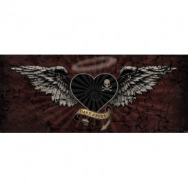 Panoramatická fototapeta - FT3859 - Srdce – červené