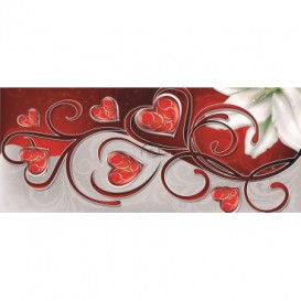 Panoramatická fototapeta - PA0010 - Srdiečka