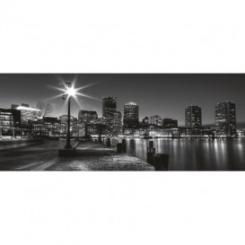 Panoramatická fototapeta - PA0015 - Nočné mesto