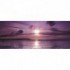 Panoramatická fototapeta - PA0030 - Fialový západ slnka