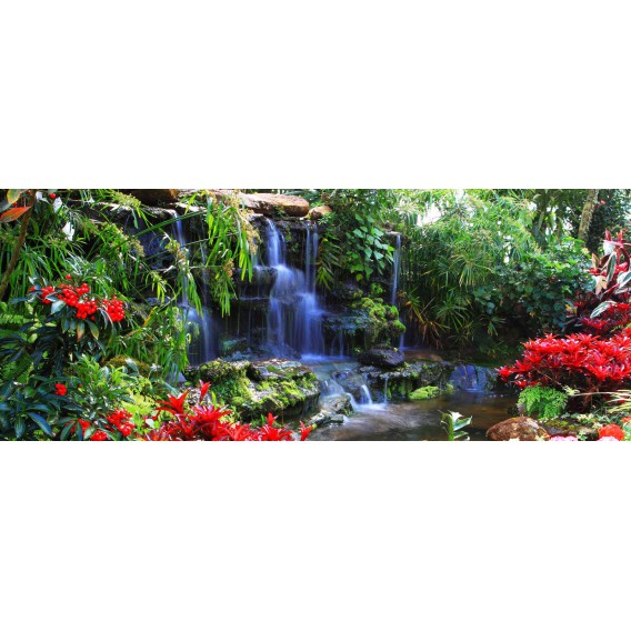 Panoramatická fototapeta - PA0252 - Zelená záhrada