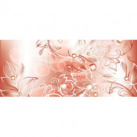 Panoramatická fototapeta - PA0311 - Kreslené kvety