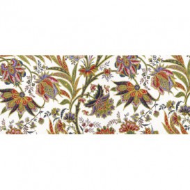 Panoramatická fototapeta - PA0340 - Kreslené kvety