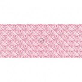 Panoramatická fototapeta - PA4044 - Klasický vzor – bielo ružový