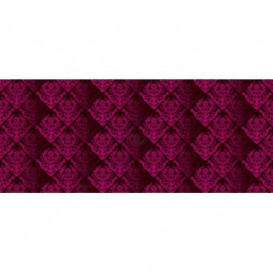 Panoramatická fototapeta - PA4045 - Klasický vzor – čierno ružový