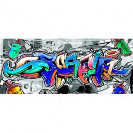 Panoramatická fototapeta - PA4145 - Grafity