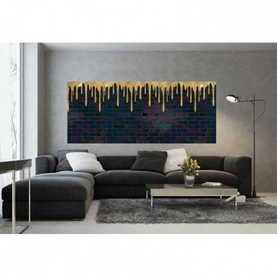 Panoramatická fototapeta - PA4339 - Tehlová stena