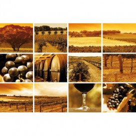 Fototapeta na stenu - FT0773 - Mozaika víno