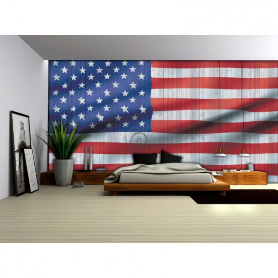 Fototapeta na stenu - FT2695 - Americká vlajka
