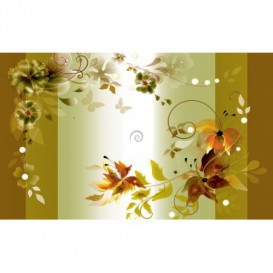 Fototapeta na stenu - FT2406 - Olivový kvetovaný motív