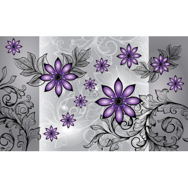 Fototapeta na stenu - FT2434 - Fialové kvety