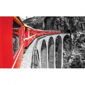 Fototapeta na stenu - FT3545 - Glacier Express vo Švajciarsku
