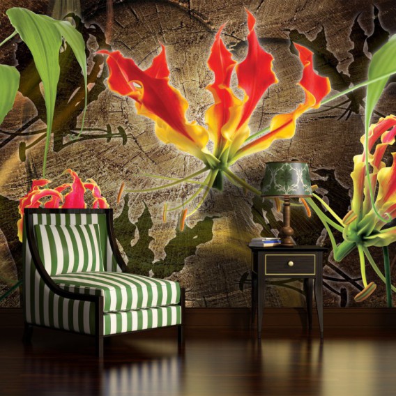 Fototapeta na stenu - FT2928 - Červené ľalie