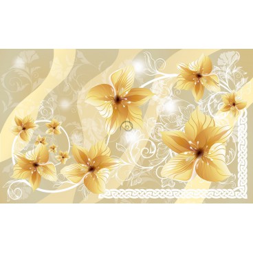 Fototapeta na stenu - FT2936 - Žlté kvety
