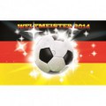 Fototapeta na zeď - FT3514 - Německá vlajka - Fotbalový míč
