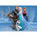 Fototapeta na stenu - FT2074 - Ľadové kráľovstvo Elsa a Olaf