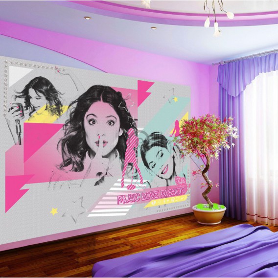 Fototapeta na stenu - FT2110 - Violetta: hudba, láska, vášeň