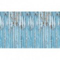 Fototapeta na stenu - FT3627 - Drevená stena – modrá