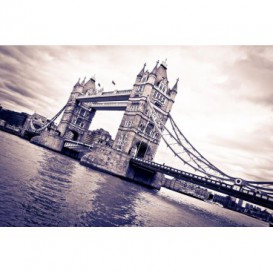 Fototapeta na zeď - FT0313 - Fialový Thower Bridge