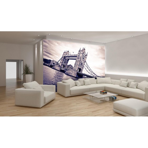 Fototapeta na stenu - FT0313 - Fialový Thower Bridge