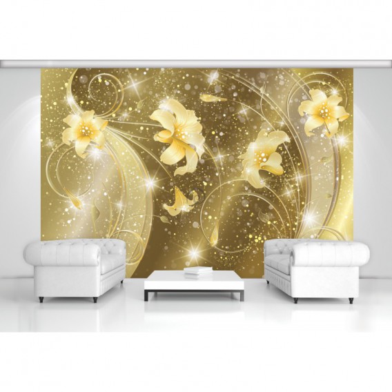 Fototapeta na stenu - FT4680 - Zlatý ornament