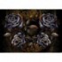 Fototapeta na stenu - FT3803 - Kovové ruže – hnedé