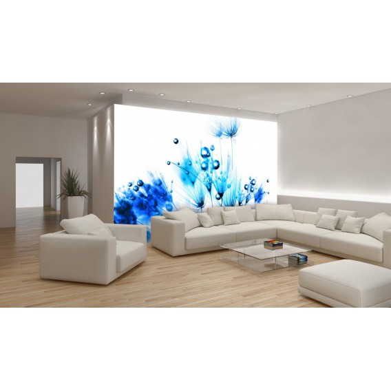 Fototapeta na stenu - FT0100 - Modré kvety
