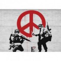Fototapeta na stenu - FT3493 - Banksy: Peace