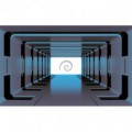 Fototapeta na stenu - FT3288 - 3D tunel – modrý