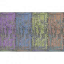 Fototapeta na stenu - FT3216 - Farebné drevo