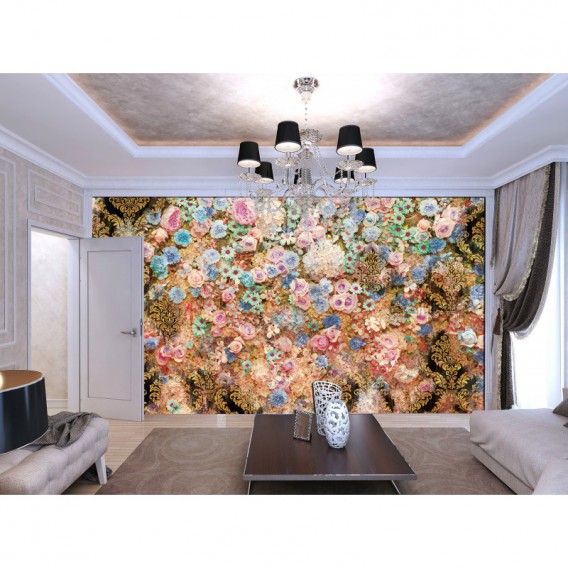 Fototapeta na stenu - FT4905 - Vintage kvety