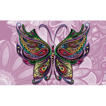 Fototapeta na stenu - FT4996 - Farebný motýľ