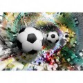 Fototapeta na stenu - FT5109 - 3D futbalová lopta