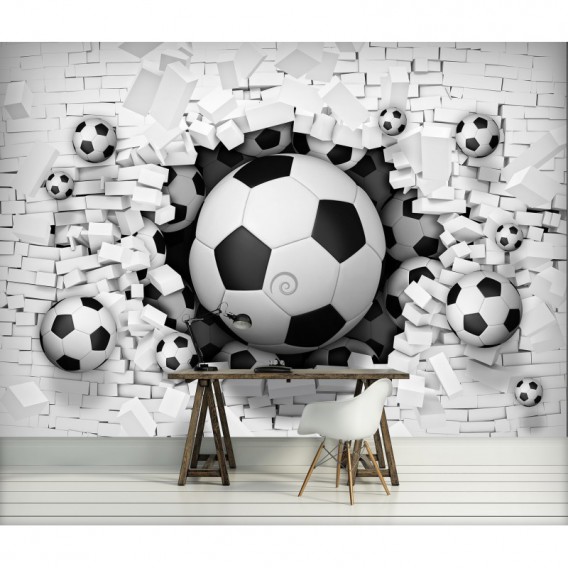 Fototapeta na stenu - FT5111 - 3D futbalová lopta