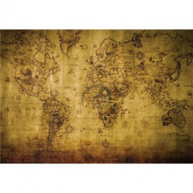 Fototapeta na stenu - FT5284 - Stará mapa sveta