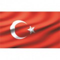Fototapeta na stenu - FT0542 - Turecká vlajka