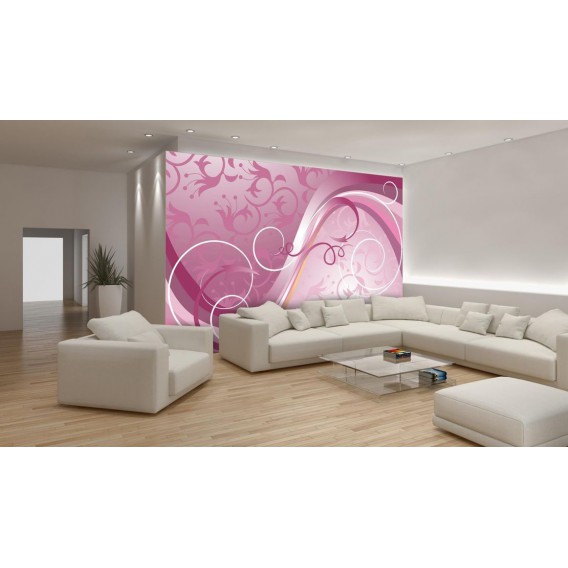 Fototapeta na stenu - FT0421 - Ružová abstrakcia