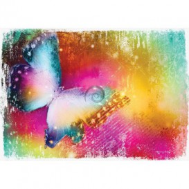 Fototapeta na stenu - FT0185 - Farebný motýľ