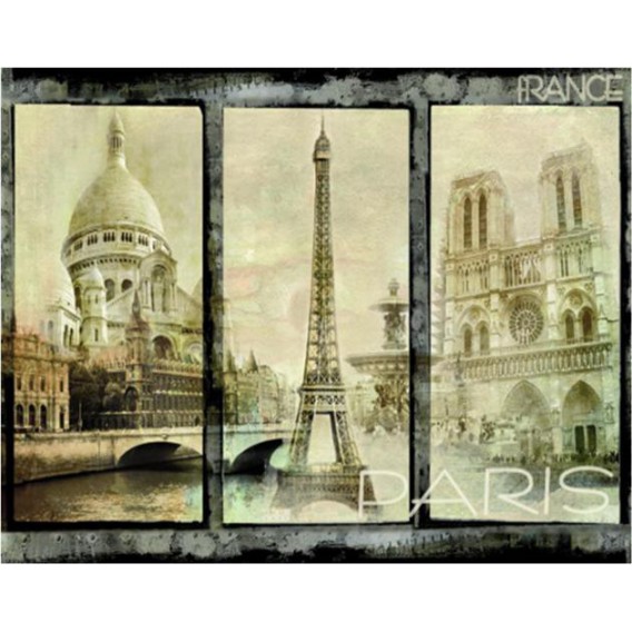 Fototapeta na stenu - FT5348 - Mozaika Paríž