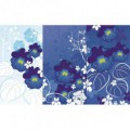Fototapeta na stenu - FT0480 - Modré kvety