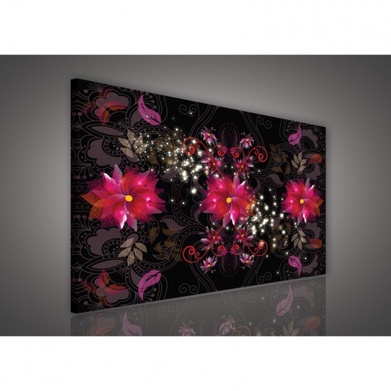 Obraz na plátne obdĺžnik - OB0553 - Ružové kvety