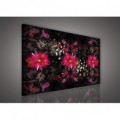 Obraz na plátne obdĺžnik - OB0553 - Ružové kvety